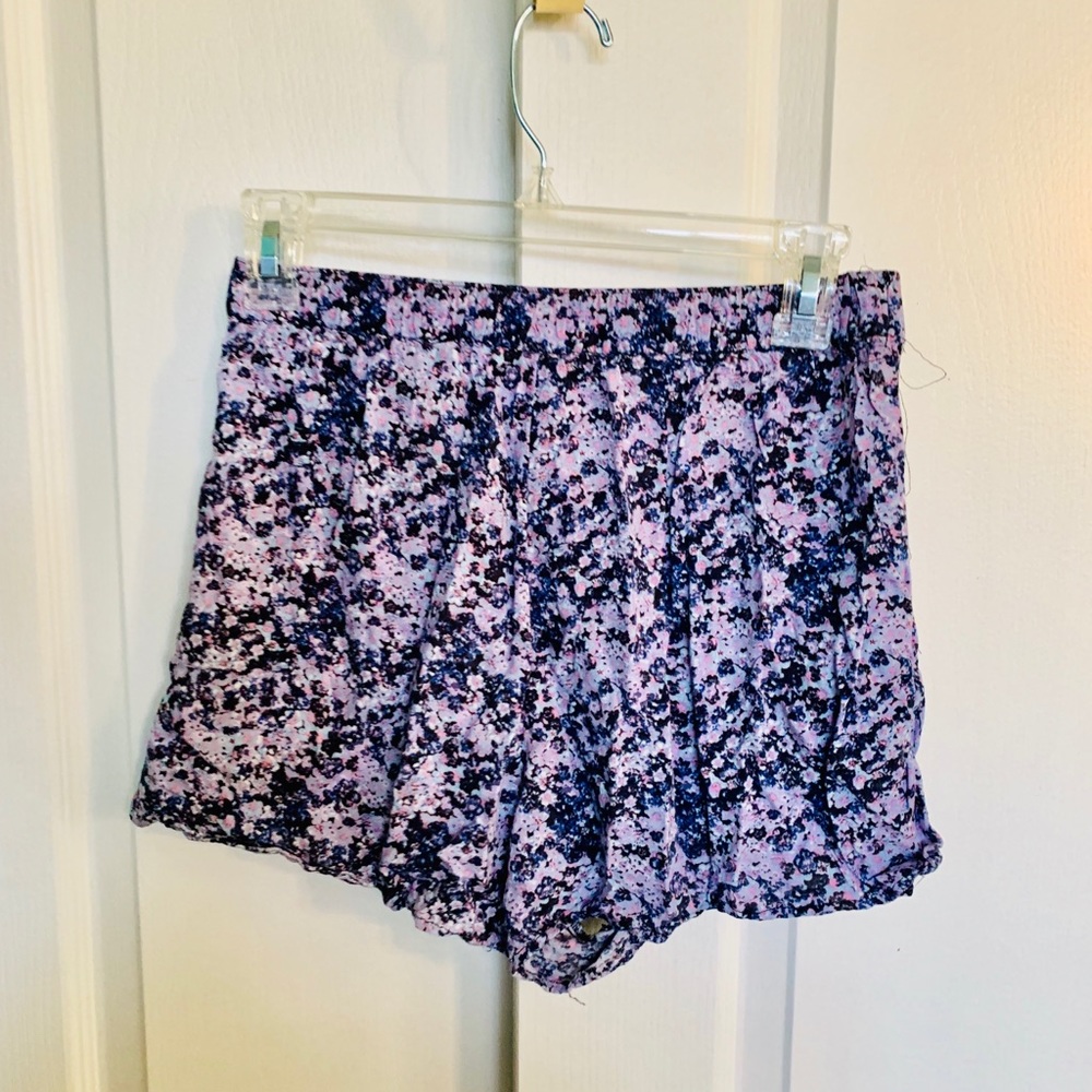 Cherry Blossom Flowy Light Weight Shorts
